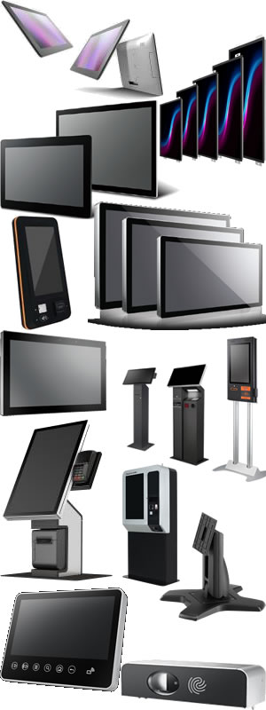 Сенсорные компьютеры-моноблоки и киоски Advantech