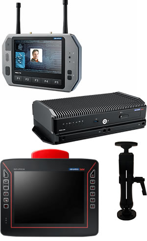 Промышленные транспортные компьютеры и системы Advantech для анализа температуры, влажности, видеонаблюдения, логистических и складских операций