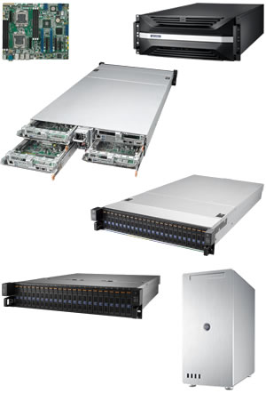 Промышленные серверы и накопители