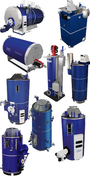 Паровые котлы Alfa Laval с топочным устройством на газе или мазуте