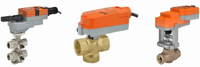 Краны, клапаны и электроприводы BELIMO