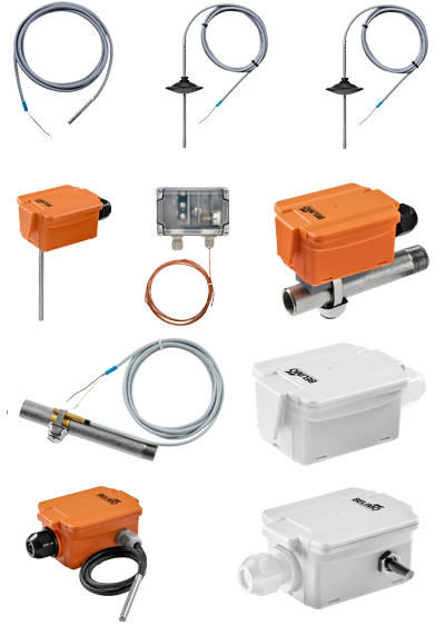 Датчики BELIMO для регулирования температуры