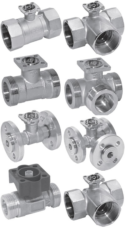 Запорные шаровые краны BELIMO