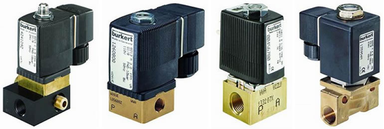 Электромагнитные клапаны Burkert