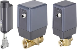 Прямые электроприводные клапаны Burkert