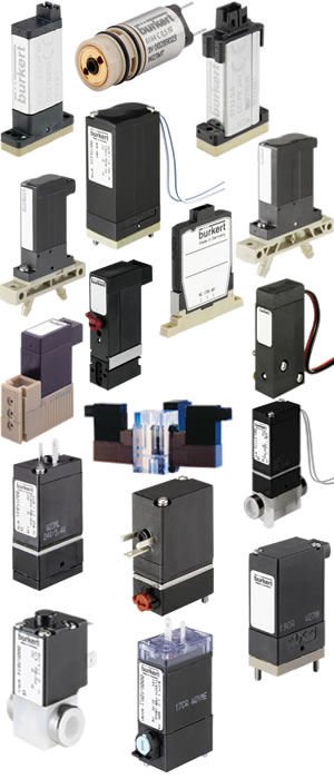 2/2- и 3/2-ходовые микроклапаны Burkert