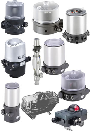 Устройства Burkert для автоматизации пневмоприводов, работающие на открытие-закрытие