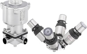 Многопроходные клапаны Burkert Robolux