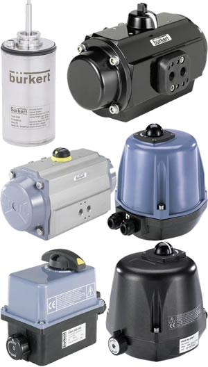 Сервоприводы Burkert