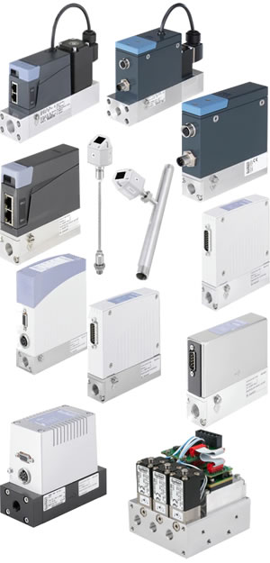 Тепловые массовые расходомеры Burkert