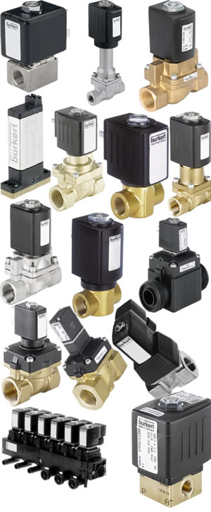 2/2-ходовые электромагнитные клапаны Burkert