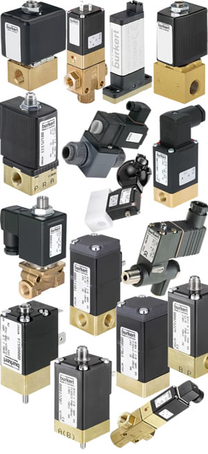 3/2-ходовые электромагнитные клапаны Burkert