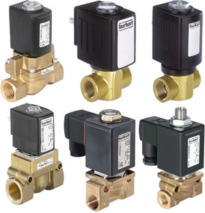 Электромагнитные клапаны Burkert для пара