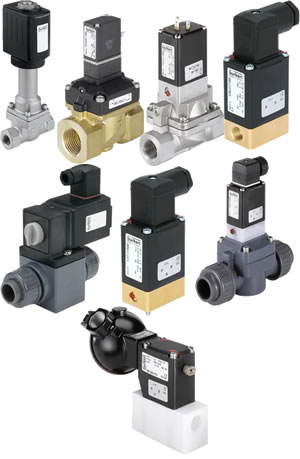 Электромагнитные клапаны с разделением среды