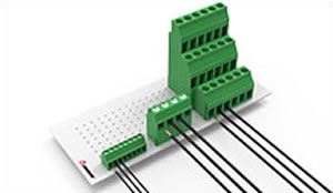 Универсальная винтовая клеммнная колодка Degson на печатную плату