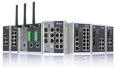 Оборудование Delta для промышленных сетей Ethernet