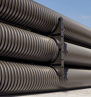 Двухстенные гофрированные трубы Octopus