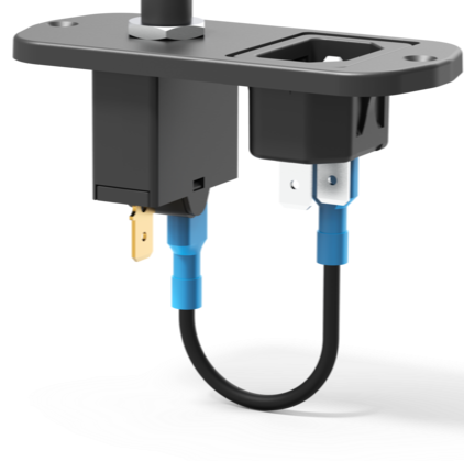 Модуль ввода питания со встроенными автоматическими выключателями