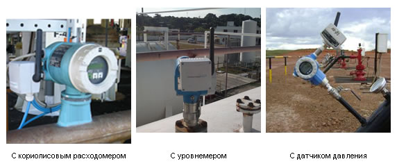 Примеры применения беспроводного адаптера Endress+Hauser SWA70 WirelessHART