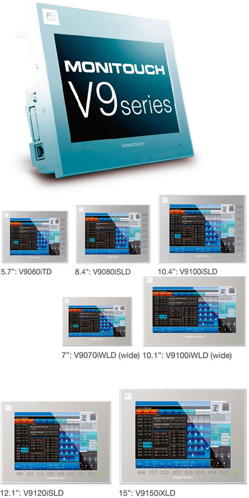 ЧМИ Fuji Electric, серия V9