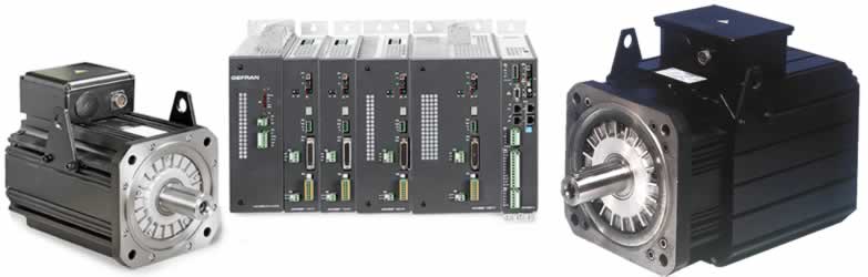 Сервоприводы и серводвигатели Gefran