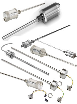 Магнитострикционные датчики Gefran штоковые