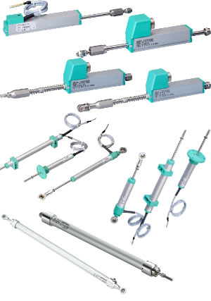 Потенциометрические датчики Gefran короткоходовые