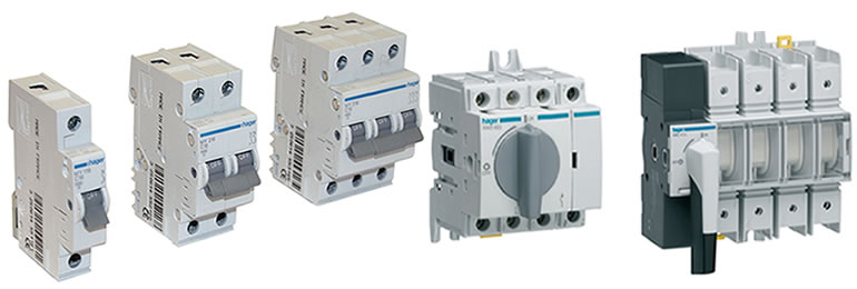 Защитные реле Hager от тока утечки на землю