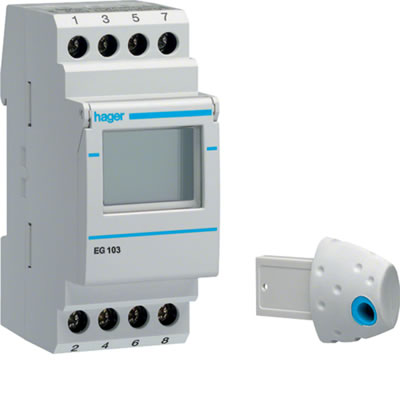 Модульные цифровые таймеры Hager