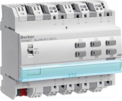 Релейные блоки Berker KNX/EIB