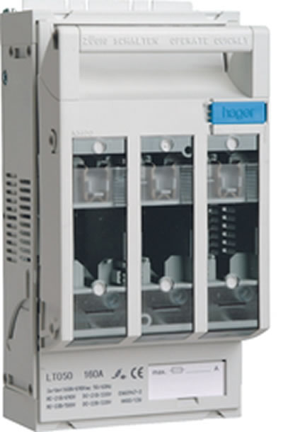 Рубильники–держатели предохранителей NH 100 А - 630 A