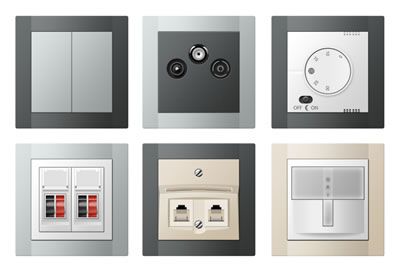 Электроустановочные изделия Hager Fiorena