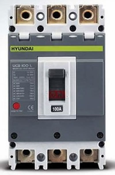 Автоматические выключатели Hyundai Heavy Industries в литом корпусе
