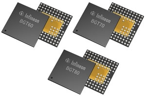 Модули mmWave-MMIC (приёмопередатчики 24-86 ГГц)