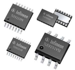 Автомобильные приёмопередатчики Infineon