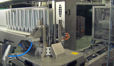 Оборудование ISHIDA для выемки лотков