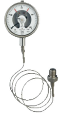 Контактные манометры KOBOLD MAN-RF-..M...DRM-601 с разделительной мембранной диафрагмой