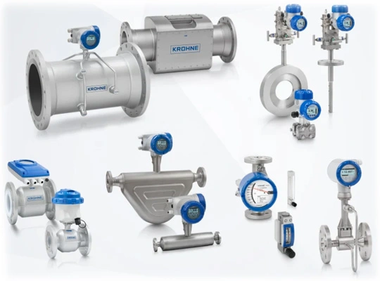 Огляд категорії «Витратоміри (Flow meters)» від KROHNE