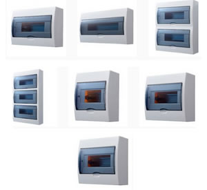 Щитки Luxray наружного монтажа