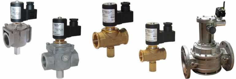 Электромагнитные нормально закрытые клапаны MADAS с ручным взводом