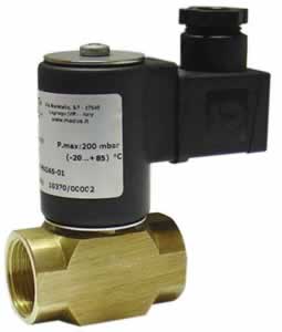 Электромагнитные нормально открытые клапаны MADAS EVO/NC - EVOF/NC - EVOA/NC - EVOAF/NC