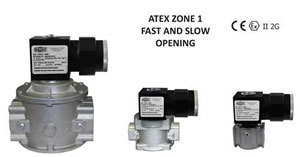 Электромагнитные нормально открытые клапаны EV(Q-R-S-T)-1 EEX