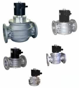 Электромагнитные нормально открытые клапаны MADAS EVP(F)/NC - DN 32÷DN 150