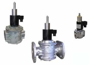Электромагнитные нормально открытые клапаны MADAS 
EV(Q-R-S-T-)-1-3-6 (DN 15÷25) и EV(Q-R-S-T-)-1-3-6 (DN 15÷25)