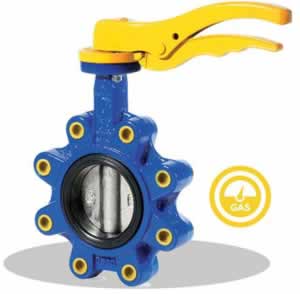 Рычажные дроссельные заслонки MADAS L9.101 GAS типа «LUG»