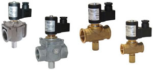 Нормально закрытые электромагнитные клапаны MADAS  M14/RM и M16/RMO с ручным взводом