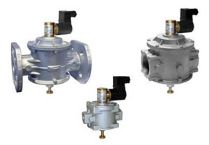 Нормально открытые электромагнитные клапаны MADAS 
MADAS M16/RM с ручным взводом