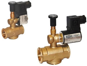 Нормально открытые электромагнитные клапаны MADAS 
MADAS M16/RMO с ручным взводом