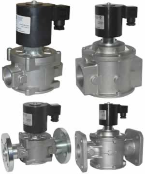 Электромагнитные запорные клапаны MADAS MN28 для газойля и тяжёлой нефти