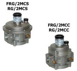 Регуляторы давления MADAS FRG-RG/2MCC - FRG-RG/2MCS с безопасным отключением